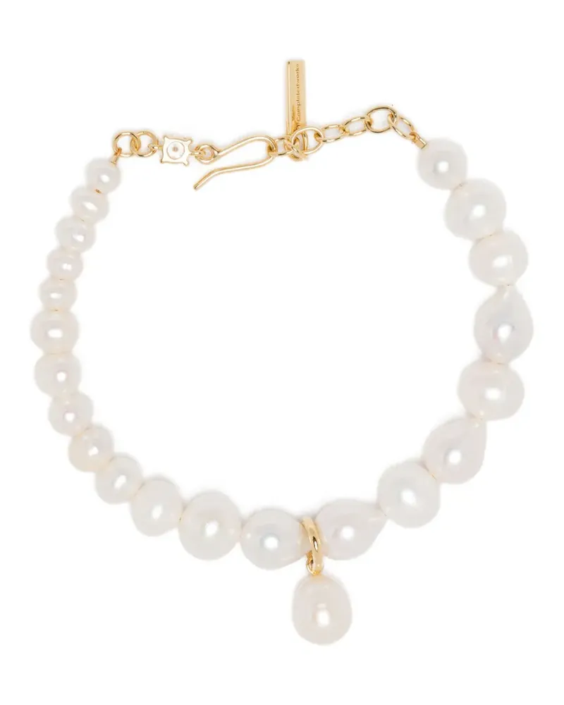 Completedworks pearl pendant bracelet - Gold Gold