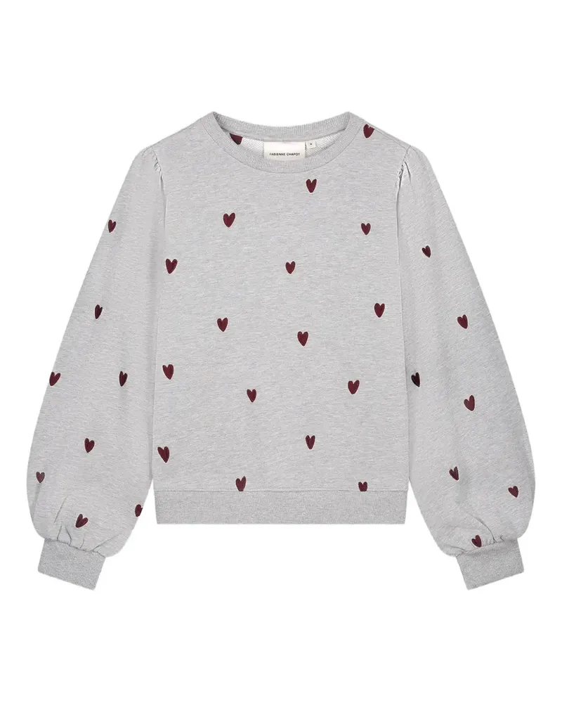 Fabienne Chapot Dina Sweatshirt mit Puffärmeln - Grau Grau