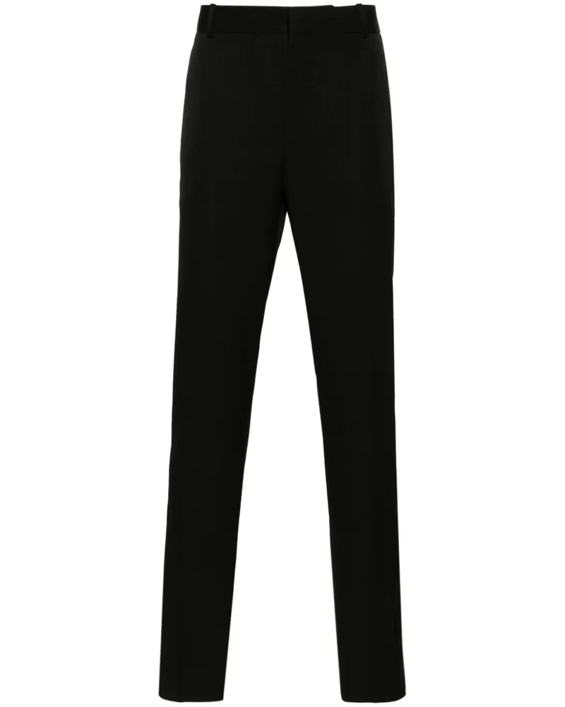 Alexander McQueen Klassische Smoking-Hose - Schwarz Schwarz