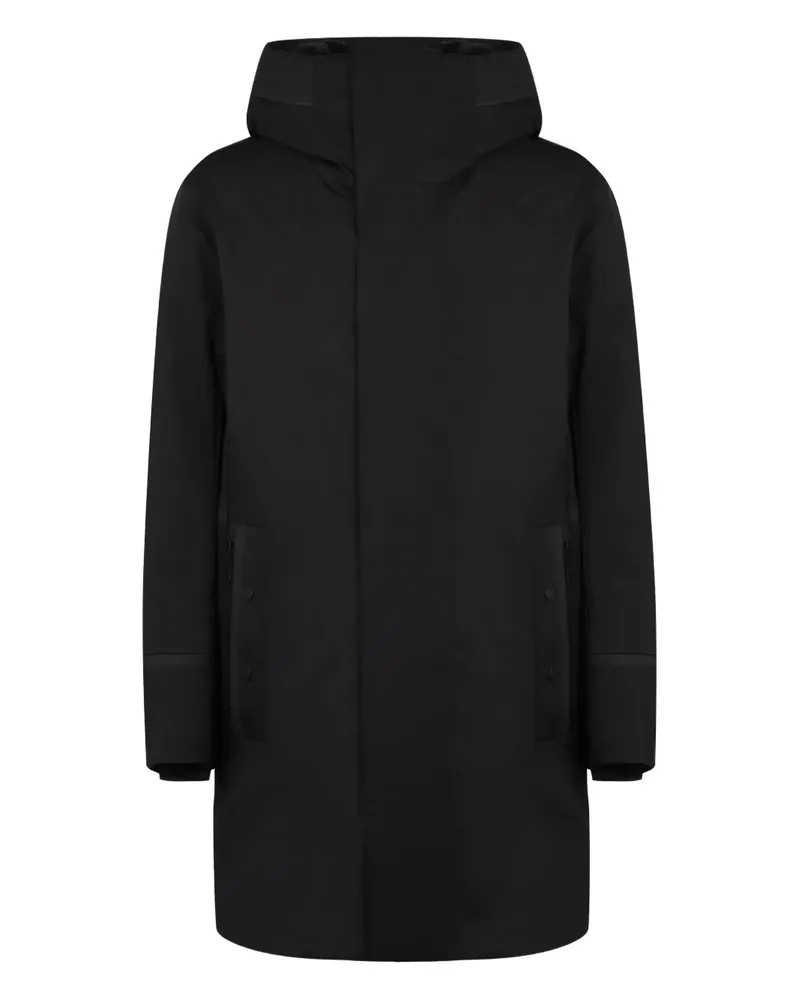 FUSALP Kapuzenparka mit geknöpften Taschen - Schwarz Schwarz