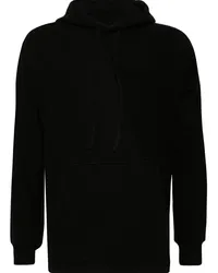 maharishi Kesagiri Hoodie aus Hanf-Bio-Baumwoll-Gemisch Schwarz