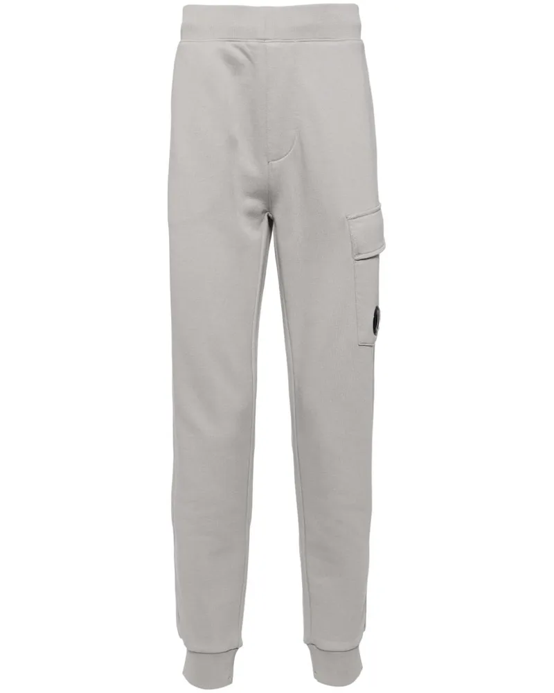 C.P. Company Jogginghose mit Linsen-Detail - Grau Grau