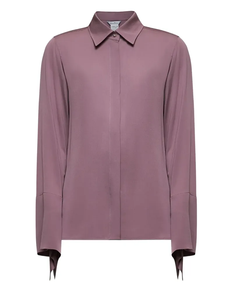 Max Mara Grecia Hemd - Violett Violett