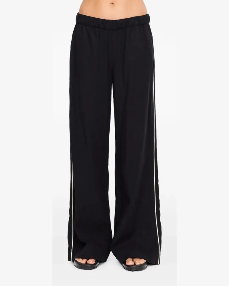 The Upside Elita Jogginghose mit weitem Bein - Schwarz Schwarz