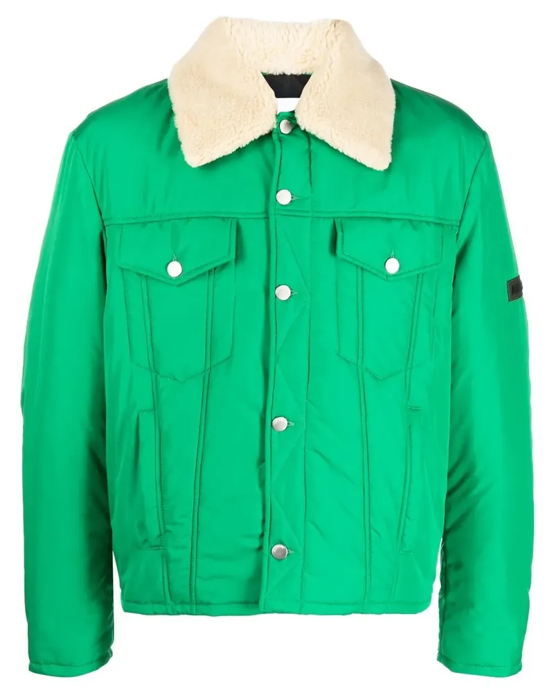 AMBUSH Jacke mit Shearling-Besatz - Grün Grün