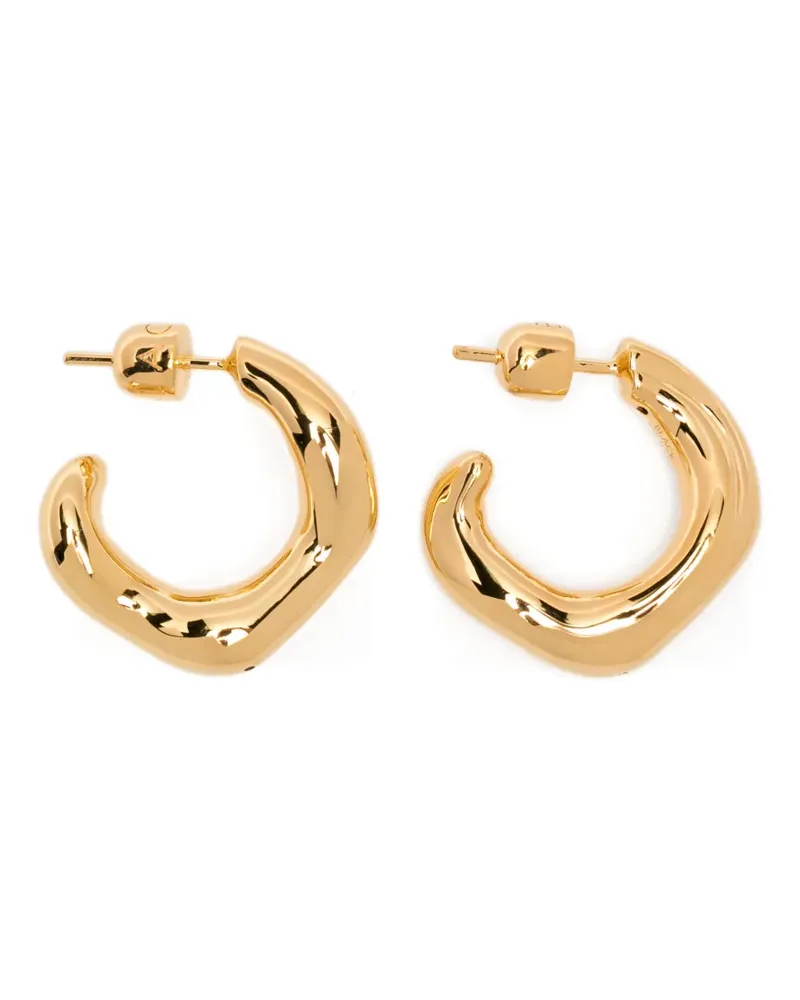 Maria Black large Anil hoop earrings - Gold Gold