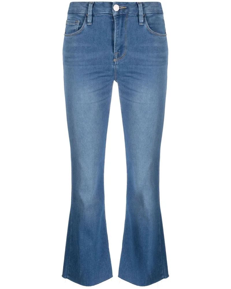 Frame Denim Le Crop Mini Boot Cropped-Jeans - Blau Blau