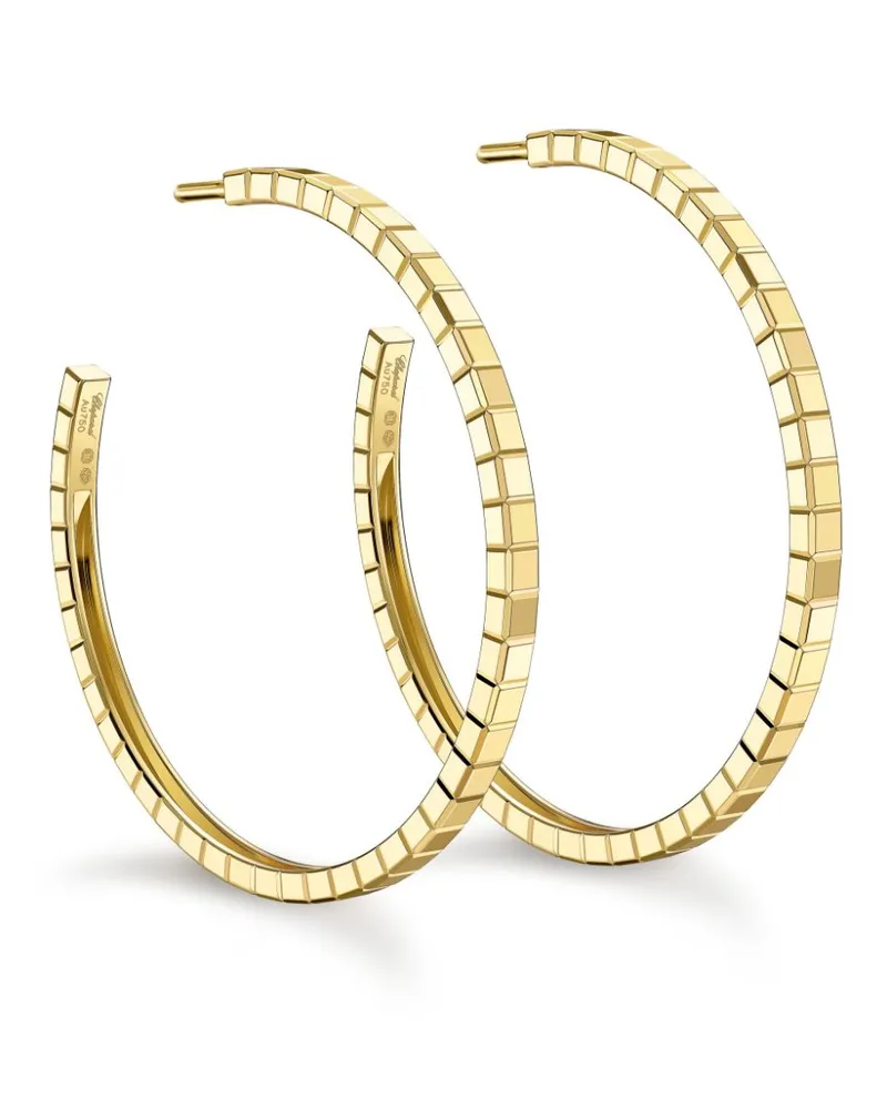 Chopard 18kt Ice Cube Gelbgoldohrringe Gold