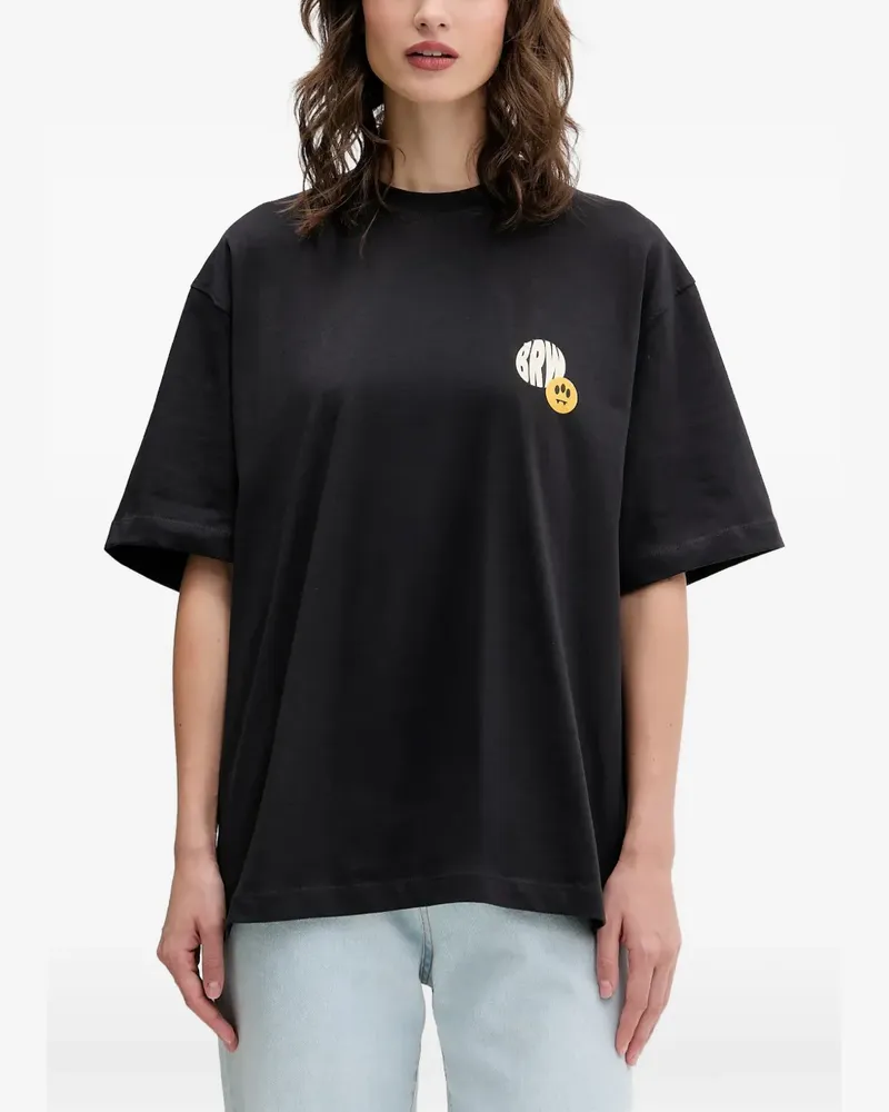 BARROW T-Shirt mit grafischem Print - Schwarz Schwarz