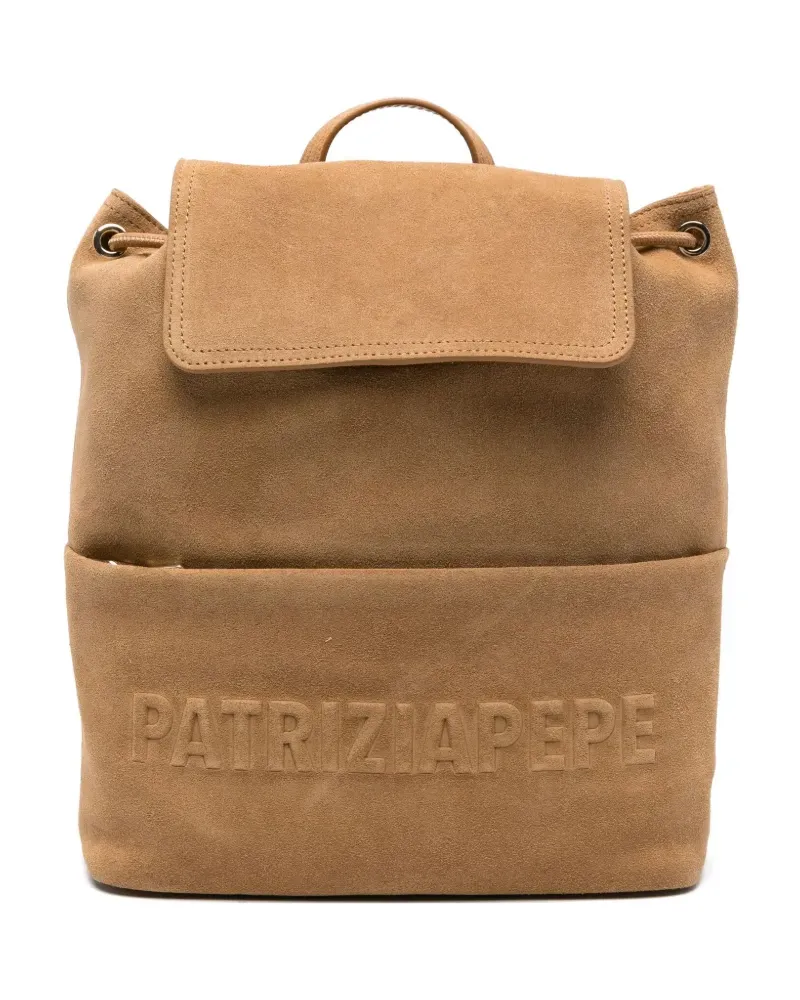 Patrizia Pepe Im(Perfection) Rucksack aus Wildleder - Braun Braun