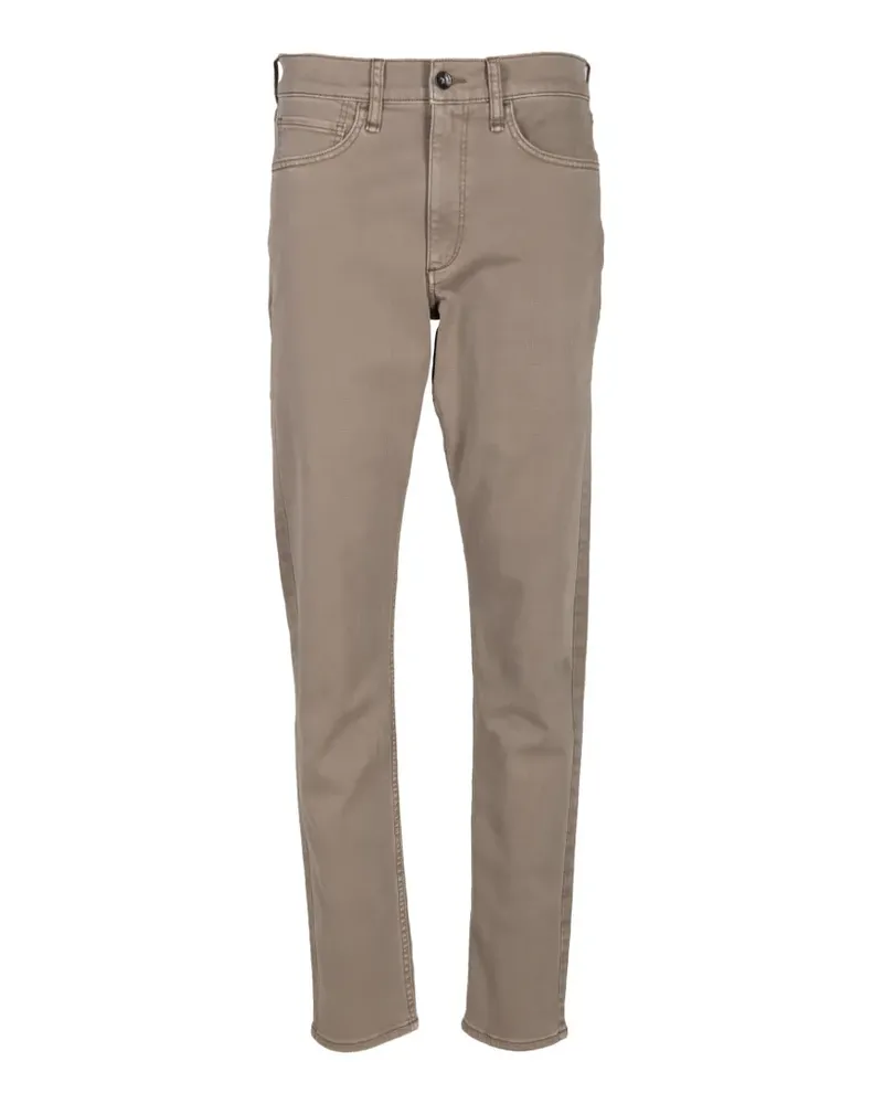 Rag & Bone Schmale Jeans im Five-Pocket-Design - Braun Braun