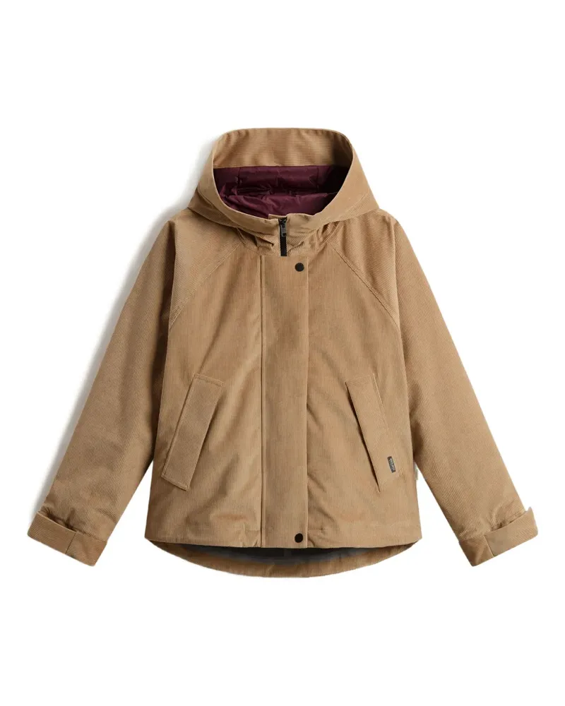 Woolrich Klassische Cordjacke - Nude Nude