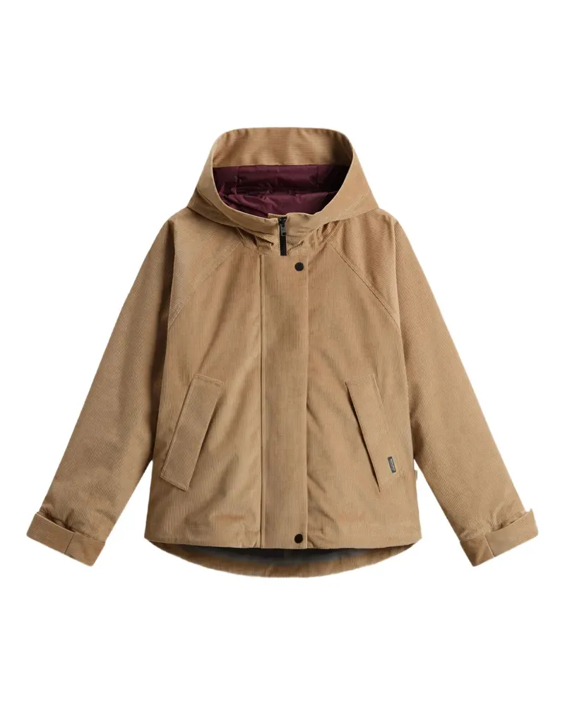 Woolrich Klassische Cordjacke - Nude Nude