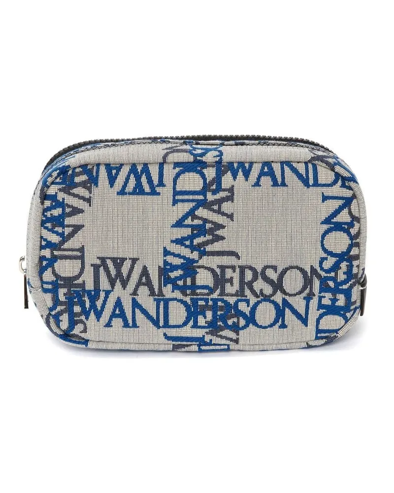 J.W.Anderson Etui aus Canvas mit Reißverschluss - Grau Grau