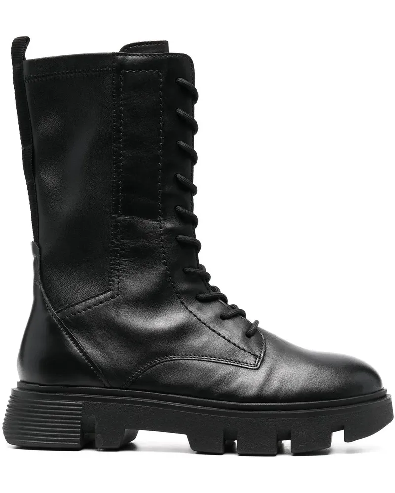Geox Vilde Stiefel - Schwarz Schwarz