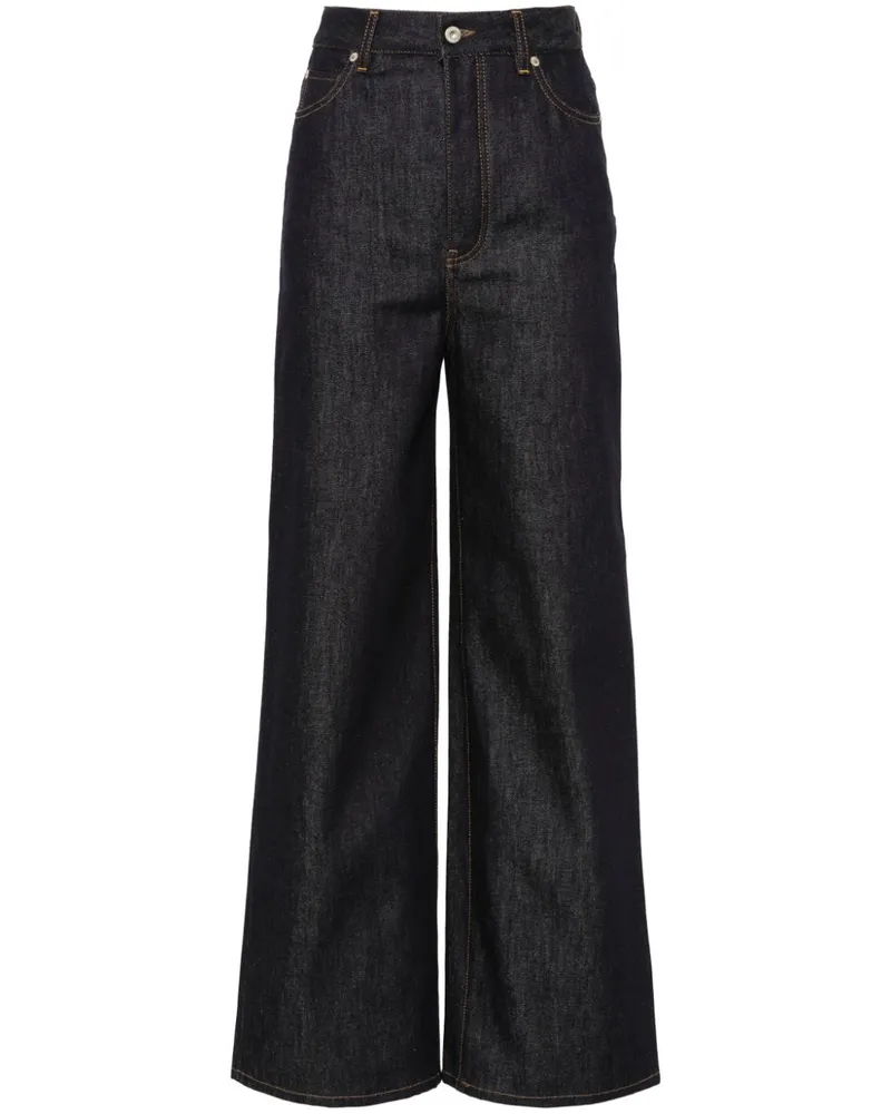 Loewe Jeans mit hohem Bund - Blau Blau