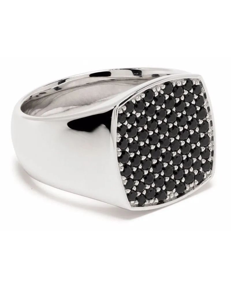 Tom Wood Cushion Siegelring mit Spinell - Silber Silber