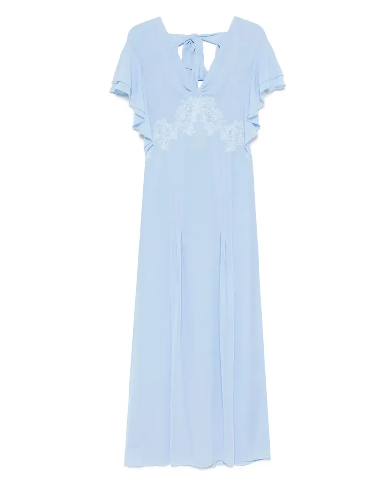 Ermanno Scervino Besticktes Kleid - Blau Blau