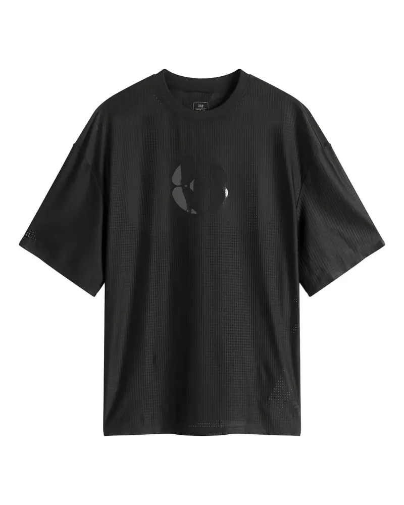 ON T-Shirt mit Cut-Out - Schwarz Schwarz