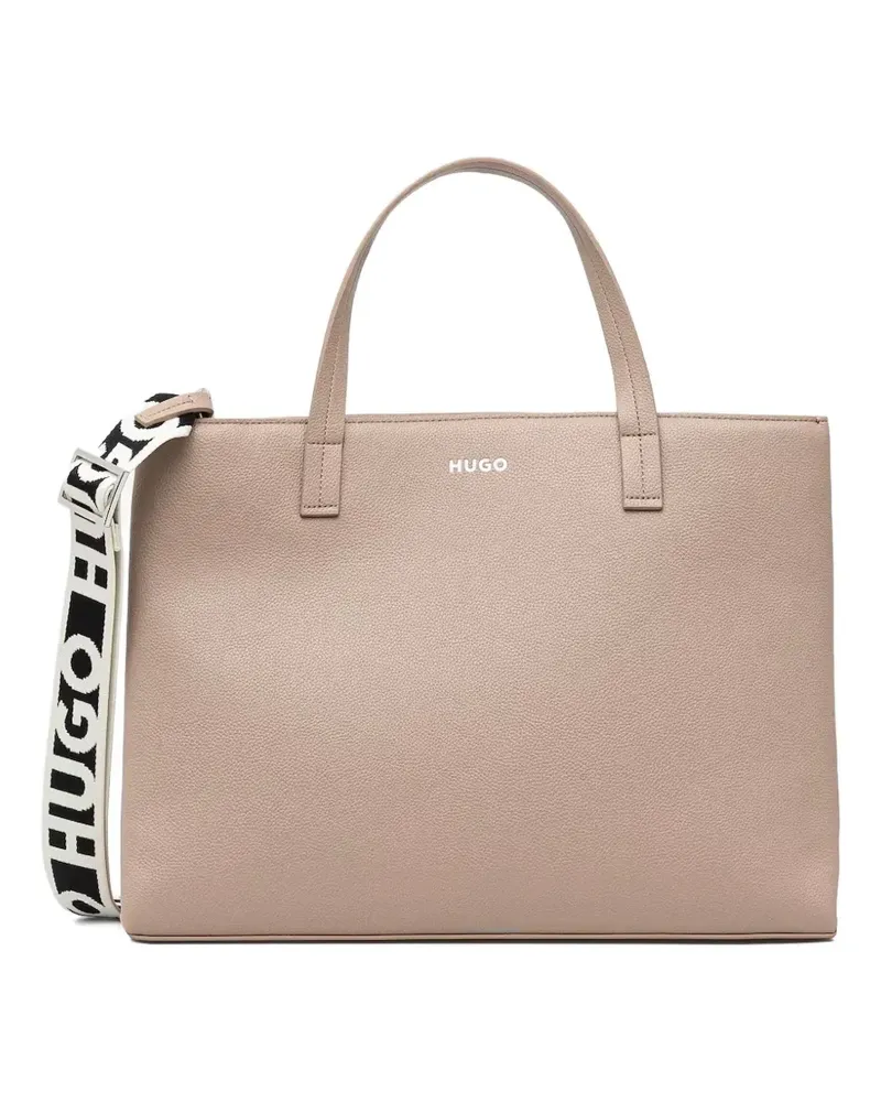 HUGO BOSS Bel Tote Bag - Braun Braun