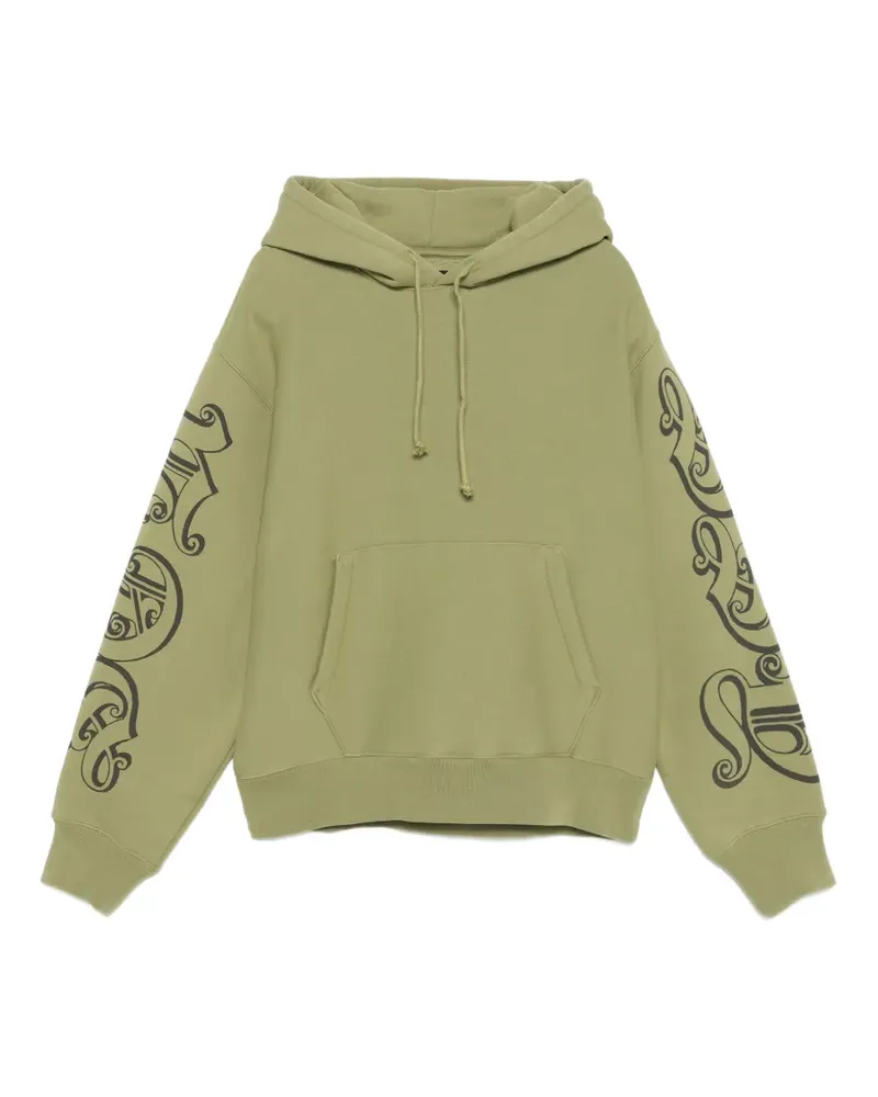 Stüssy graphic hoodie - Grün Grün