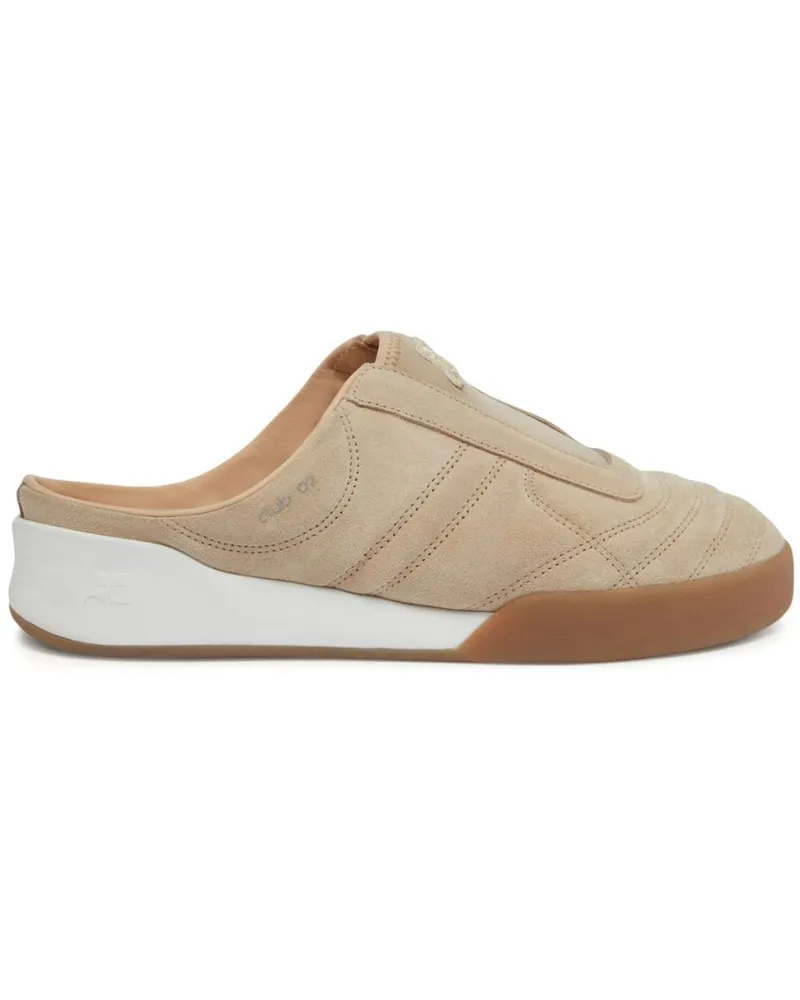 Courrèges Club 02 Mules - Nude Nude
