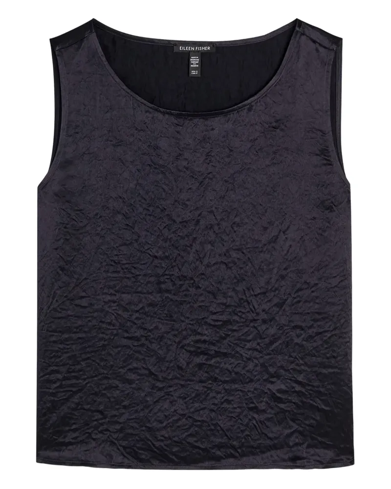 Eileen Fisher Strukturierte Bluse - Blau Blau