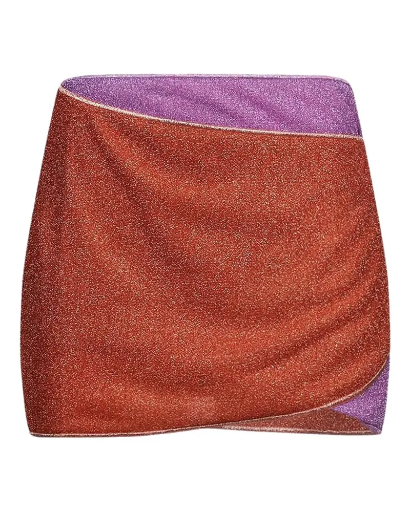 Oséree Lumiére Double Skirtini cover-up skirt - Orange Orange