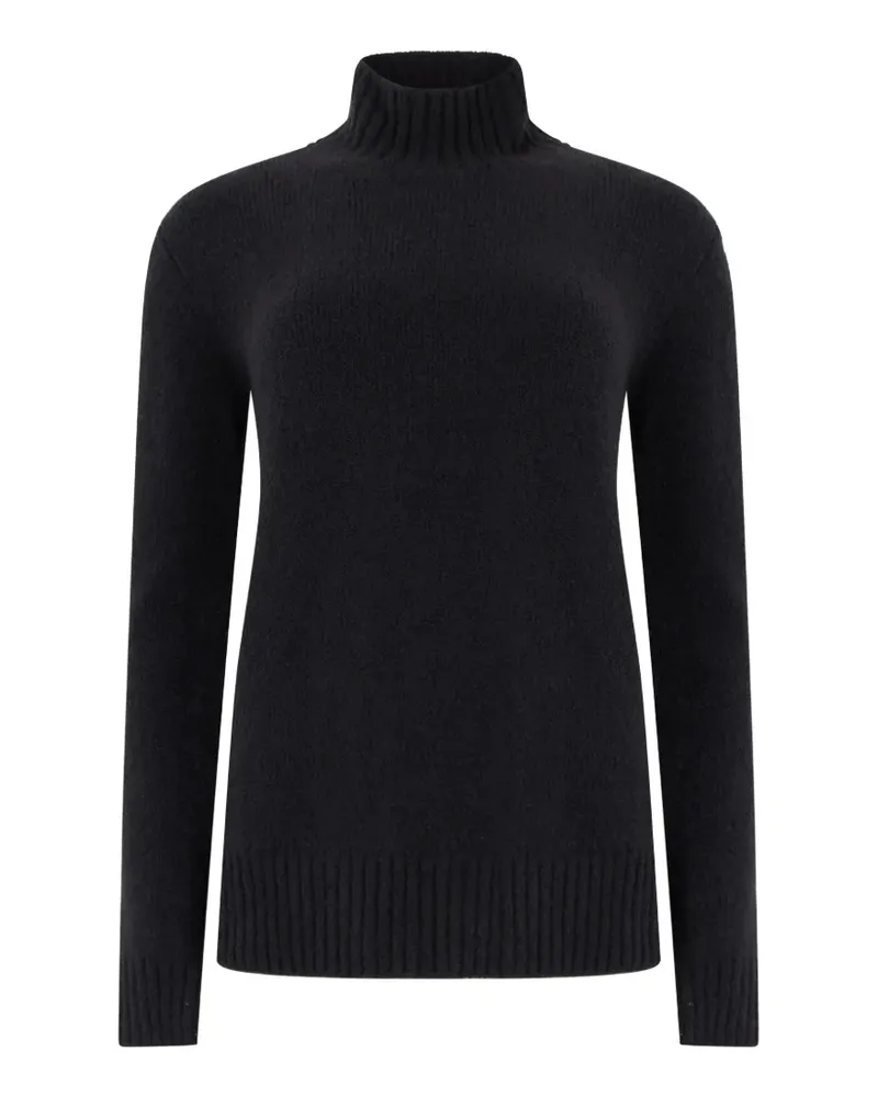 MOORER Shireus high-neck knitted sweater - Schwarz Schwarz