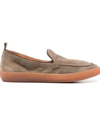 Alberto Fasciani Homer Slip-On-Sneakers aus Wildleder Braun