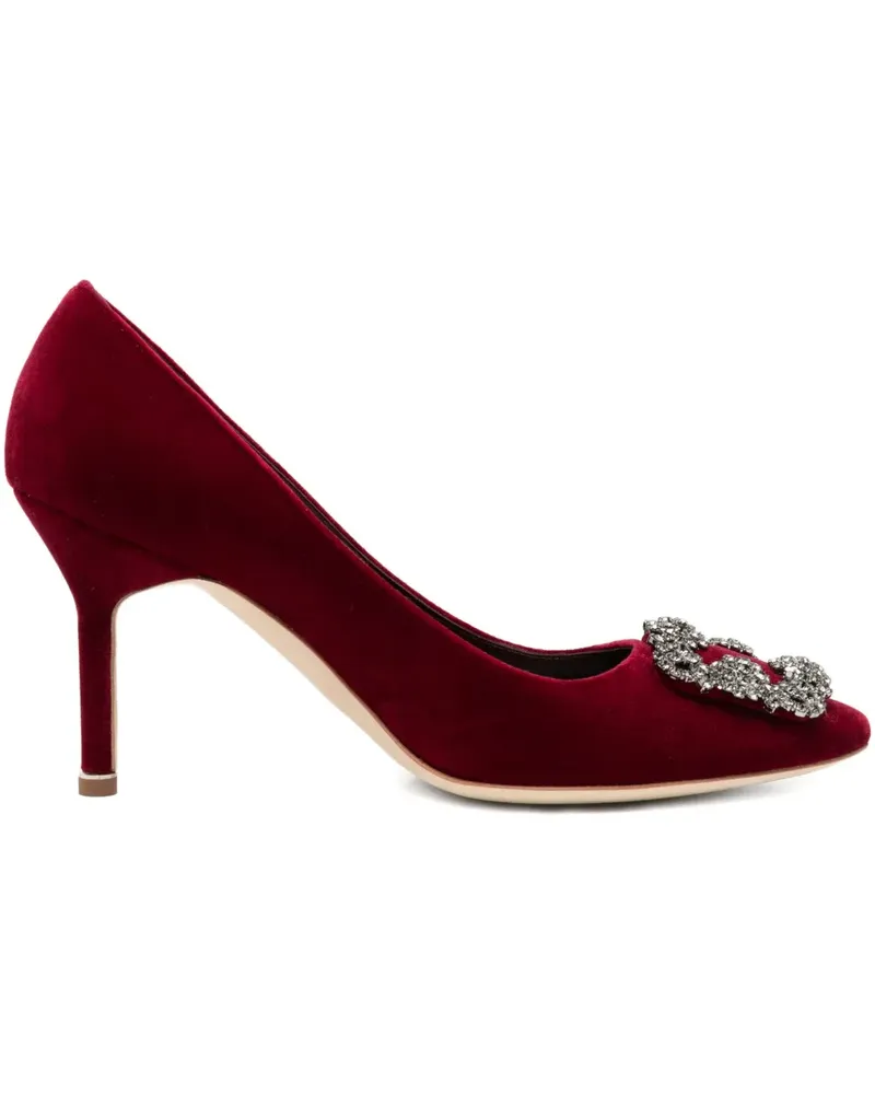 Manolo Blahnik Hangisi Pumps 90mm - Rot Rot