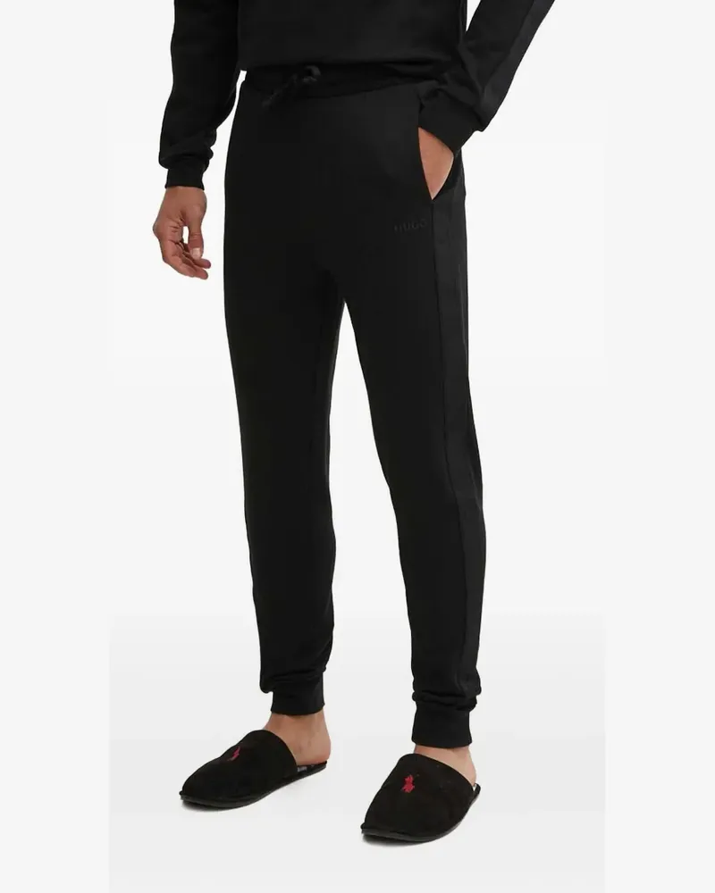 HUGO BOSS Jogginghose aus Baumwolle - Schwarz Schwarz
