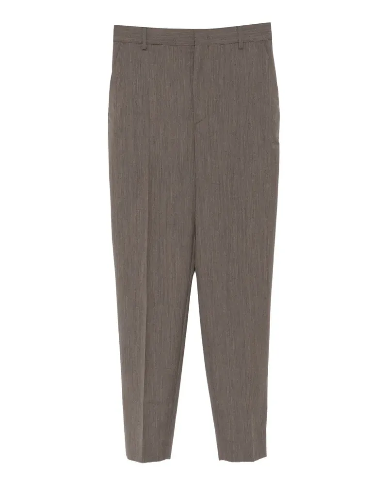 Moschino Hose mit Bügelfalten - Braun Braun