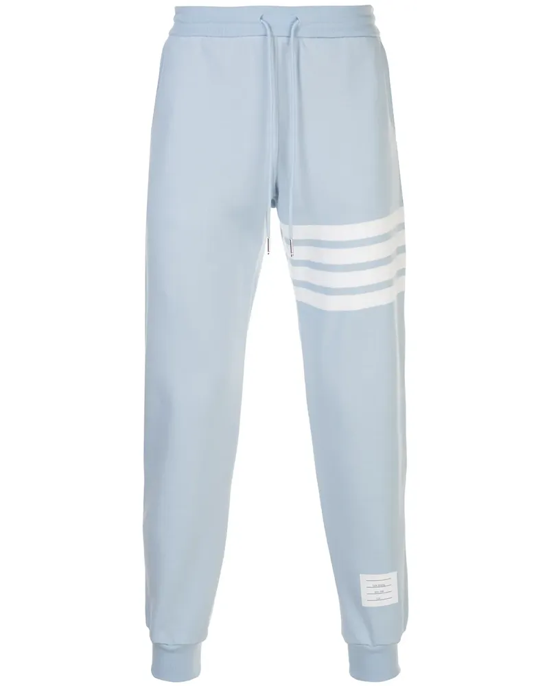 Thom Browne Jogginghose mit Streifen - Blau Blau