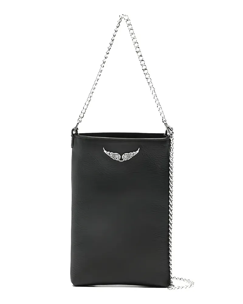 Zadig & Voltaire chain phone pouch - Schwarz Schwarz
