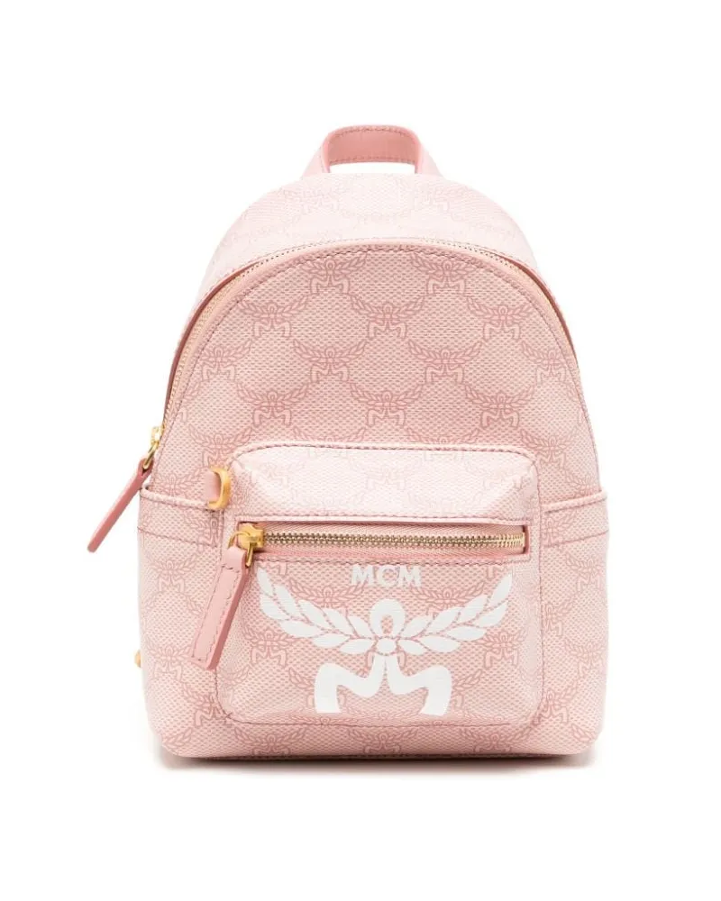 MCM Kleiner Stark Lauretos Rucksack Rosa