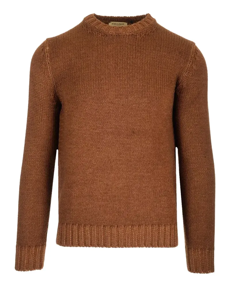 Al Duca D’Aosta 1902 chunky-knit merino-wool sweater - Braun Braun