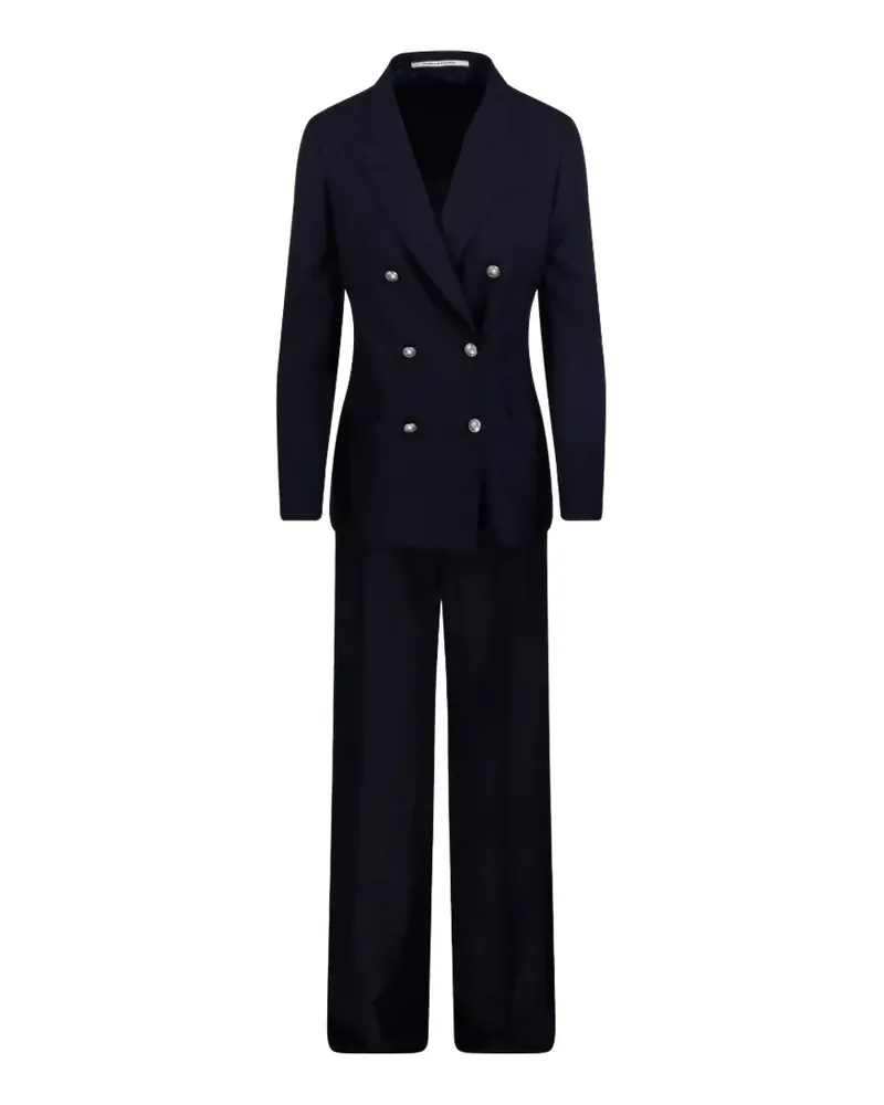 Tagliatore Doppelreihiger Anzug - Blau Blau