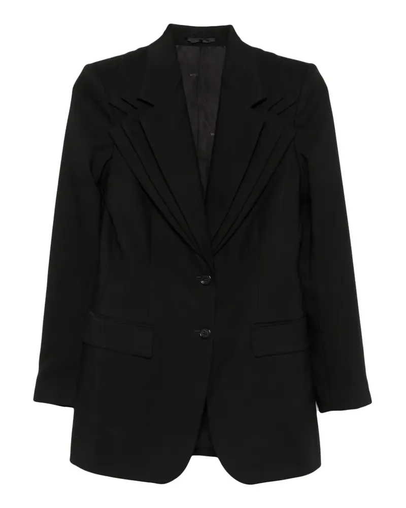 Viktor & Rolf Blazer im Layering-Look - Schwarz Schwarz