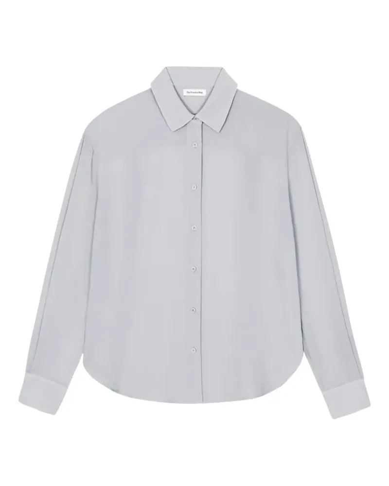 FRANKIE Shop buttoned shirt - Grau Grau