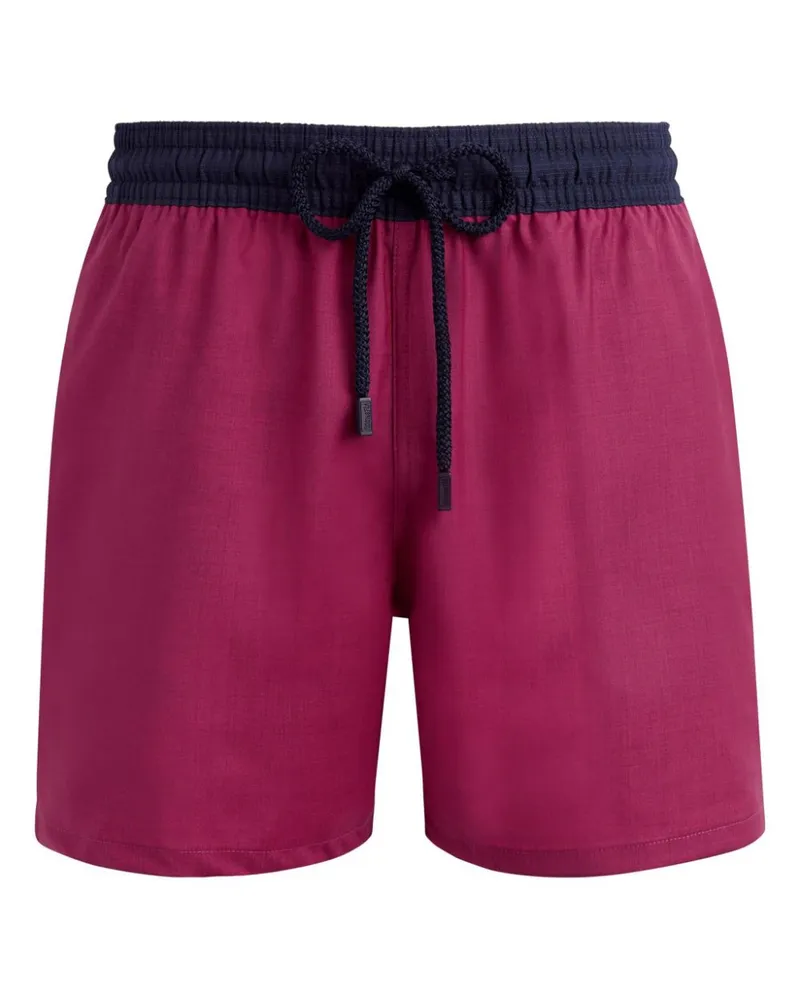 Vilebrequin Badeshorts mit Logo-Applikation - Rosa Rosa