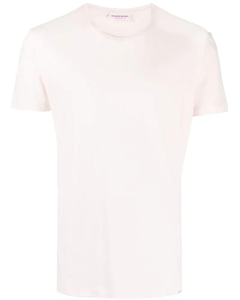Orlebar Brown Klassisches T-Shirt - Rosa Rosa