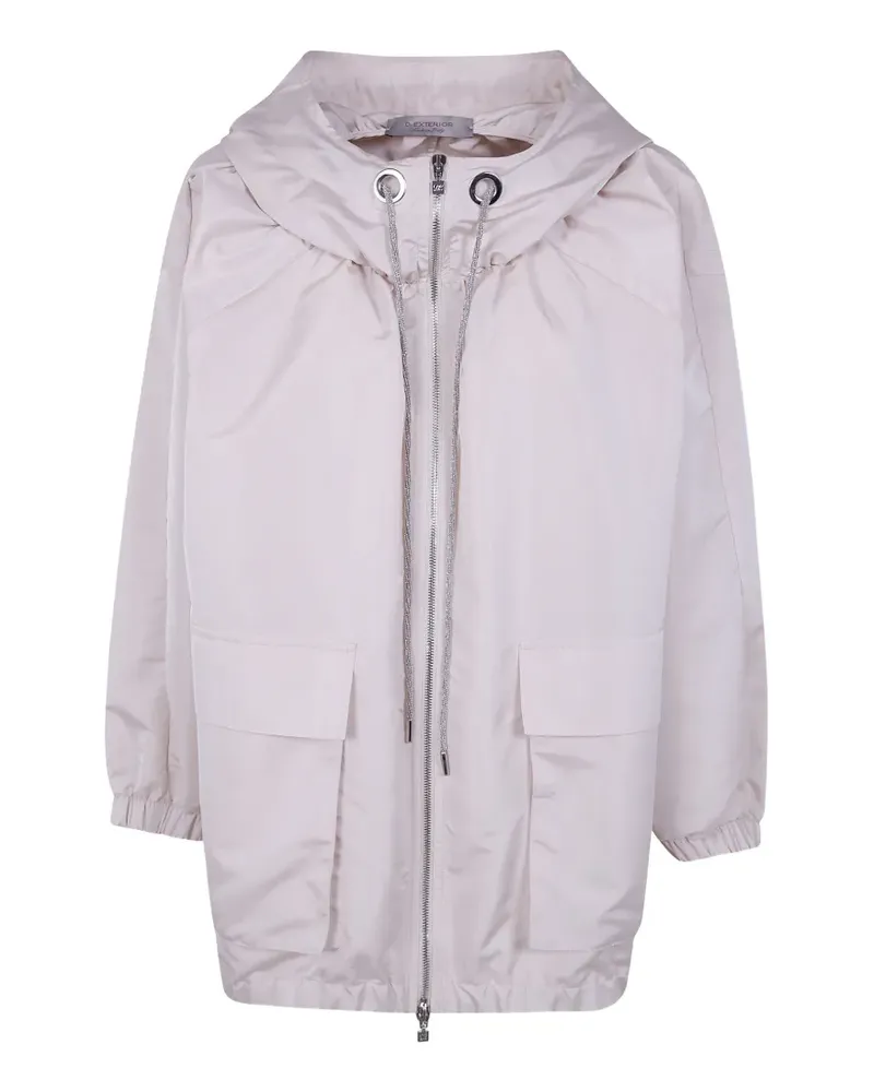 D.EXTERIOR hooded jacket - Nude Nude