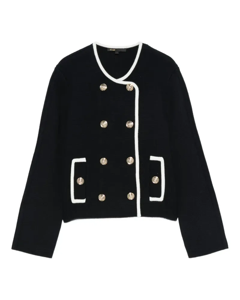 Maje Doppelreihiges Oberteil - Blau Blau