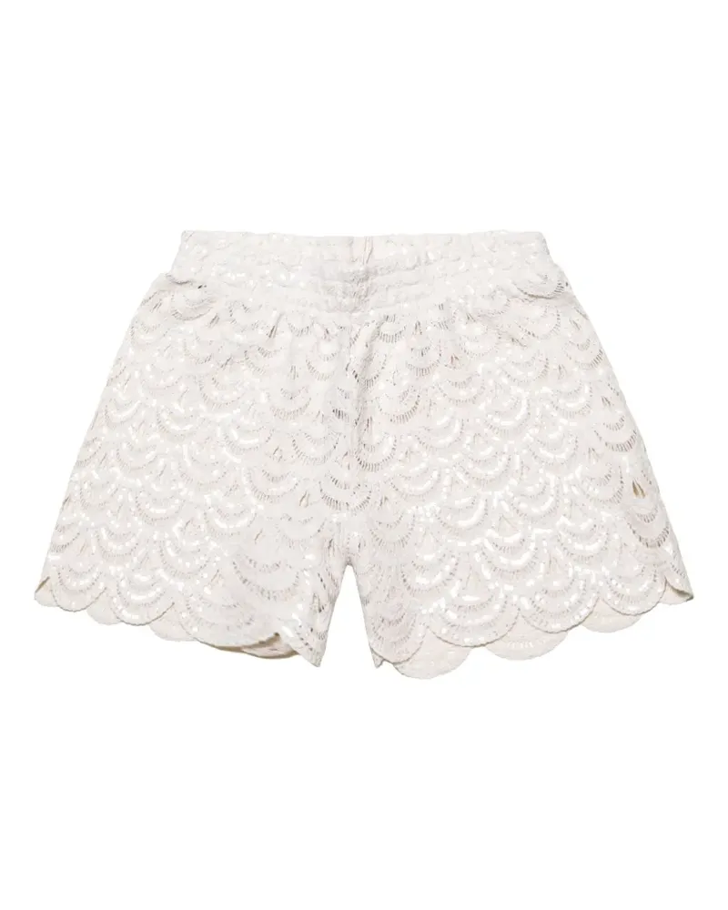 MC2 Saint Barth Meave Shorts mit Pailletten - Nude Nude