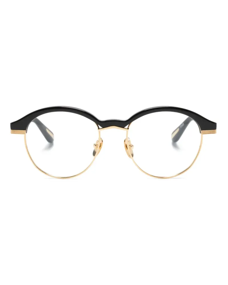 Linda Farrow Keen Brille mit Panto-Gestell - Schwarz Schwarz