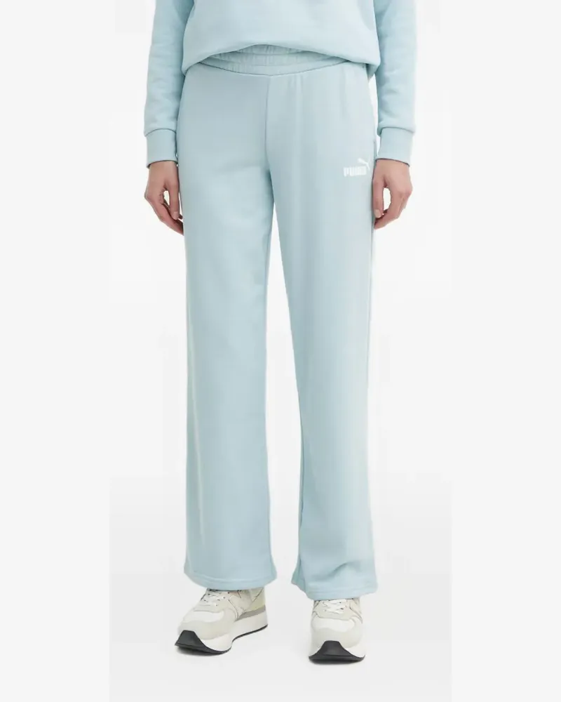 Puma Jogginghose mit Logo-Print - Blau Blau
