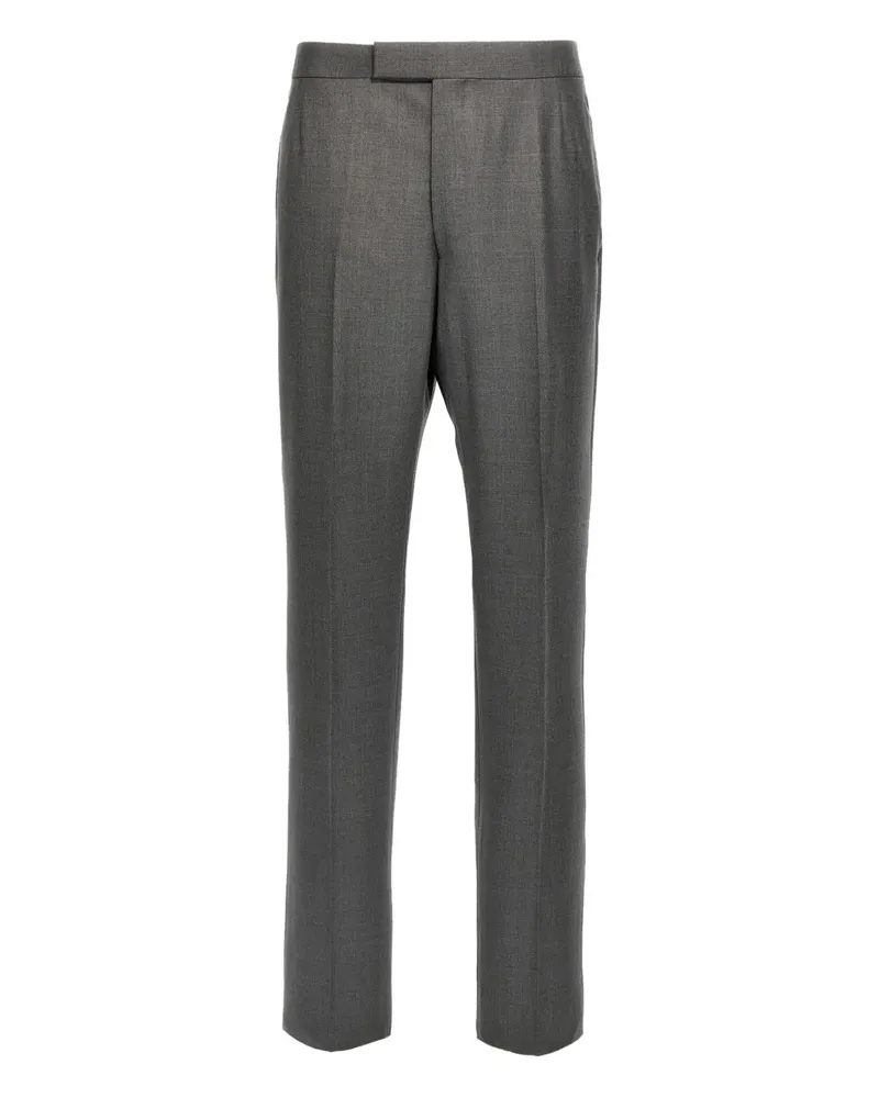 Thom Browne Cropped-Hose mit Bügelfalten - Grau Grau