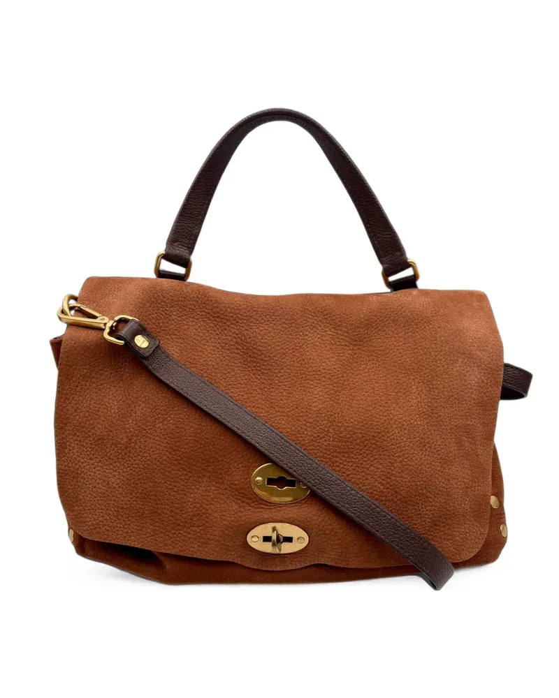 Zanellato Verzierter Postina Jones Tote Bag - Braun Braun