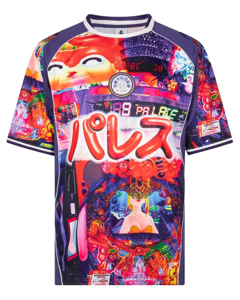 PALACE Pachinko Neon T-Shirt - Violett Violett